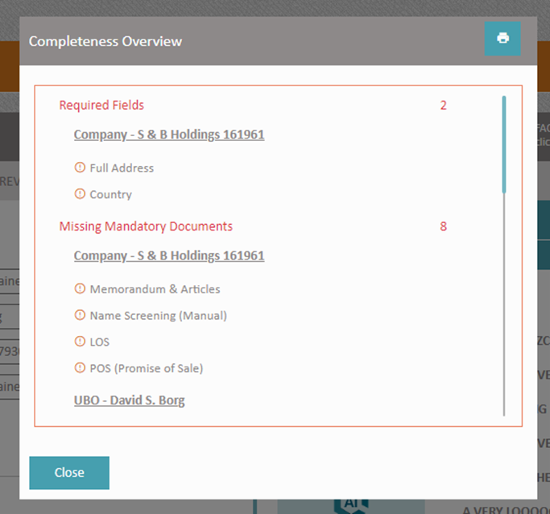 KYC Portal CLM