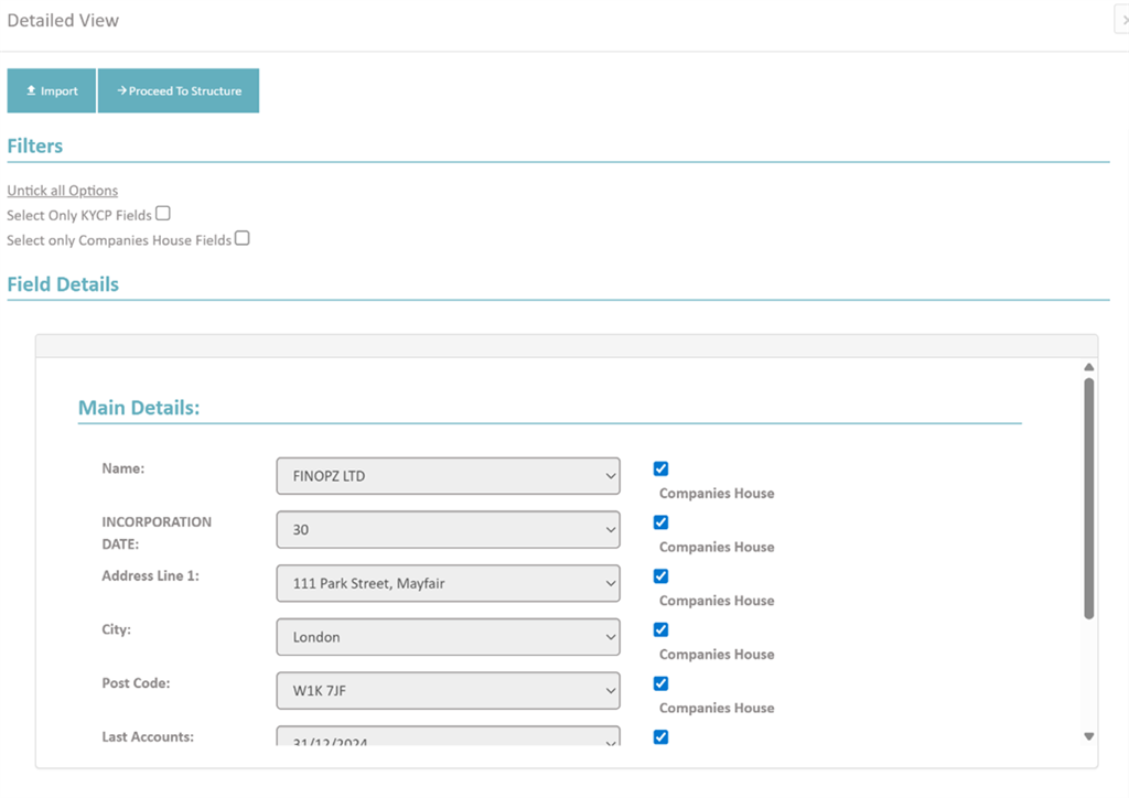 KYCP Companies House UK