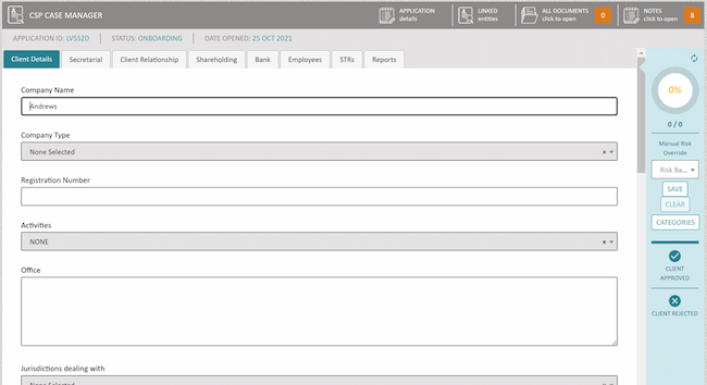 KYC Portal CLM