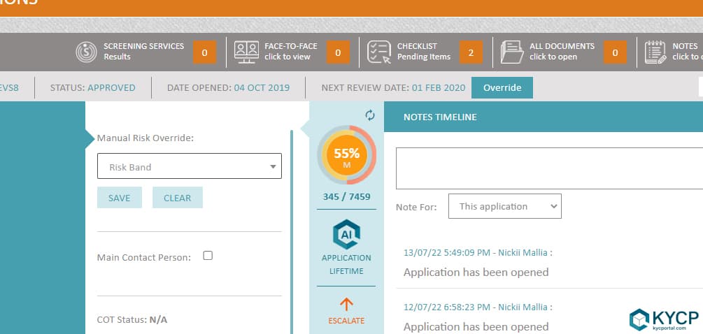 KYC Portal CLM - GRC automation