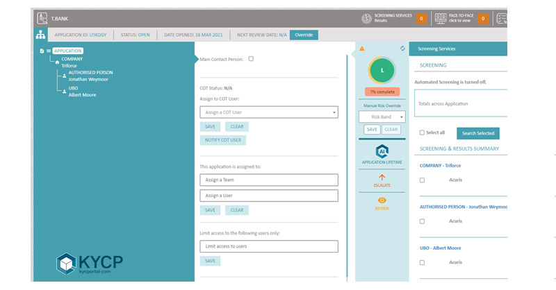 KYC Portal Client Lifecycle Management and Risk Automation